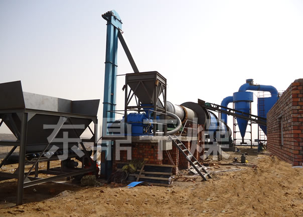 煤泥烘干設(shè)備準(zhǔn)備發(fā)貨，煤泥烘干機(jī)發(fā)貨現(xiàn)場(chǎng)